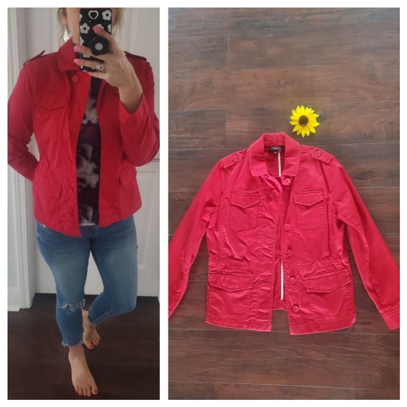 NEW TALBOTS RED JACKET - Picture 2 of 11